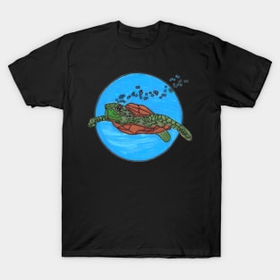 Sea Turtle Swimming T-Shirt